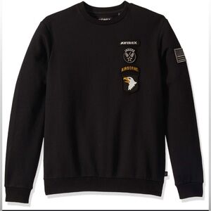 Avirex airborne crewneck sweatshirt NWT